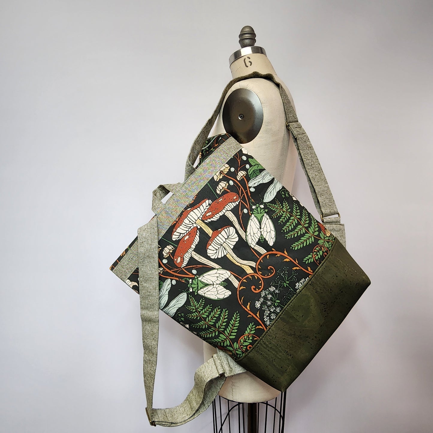 
                  
                    Backpack Bag in Forest Flora Sage
                  
                