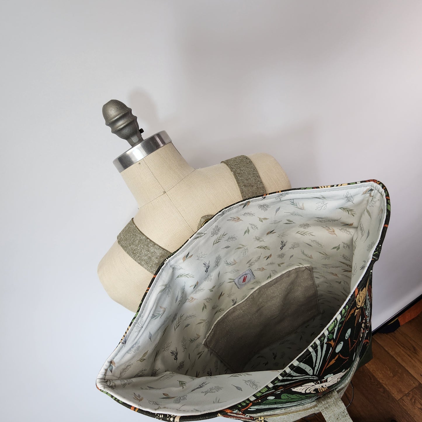 
                  
                    Backpack Bag in Forest Flora Sage
                  
                