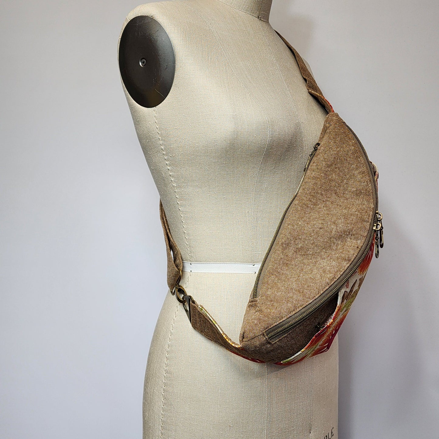 
                  
                    Bigger Fanny Pack in Fungi Floral
                  
                