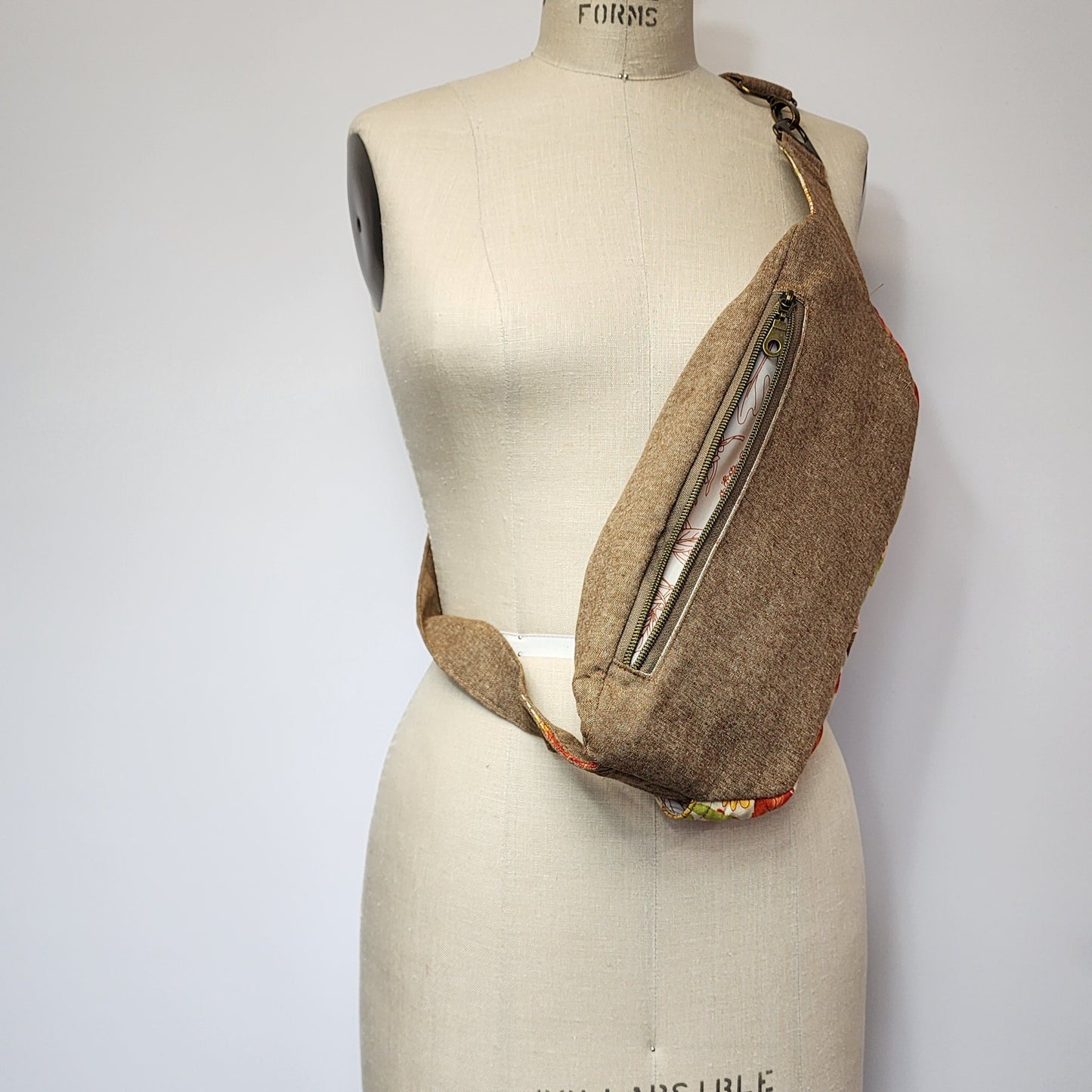 
                  
                    Bigger Fanny Pack in Fungi Floral
                  
                