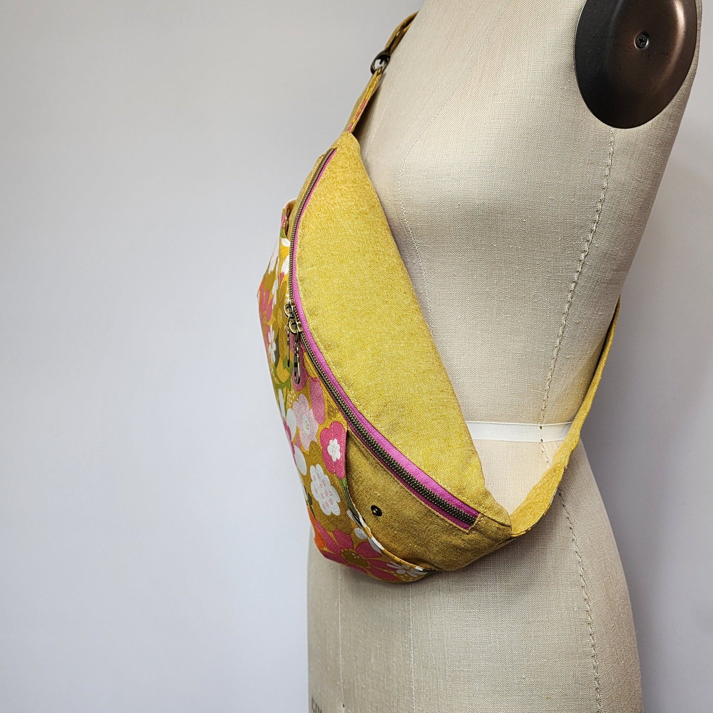 
                  
                    Bigger Fanny Pack in Joyful June Floral Pink
                  
                