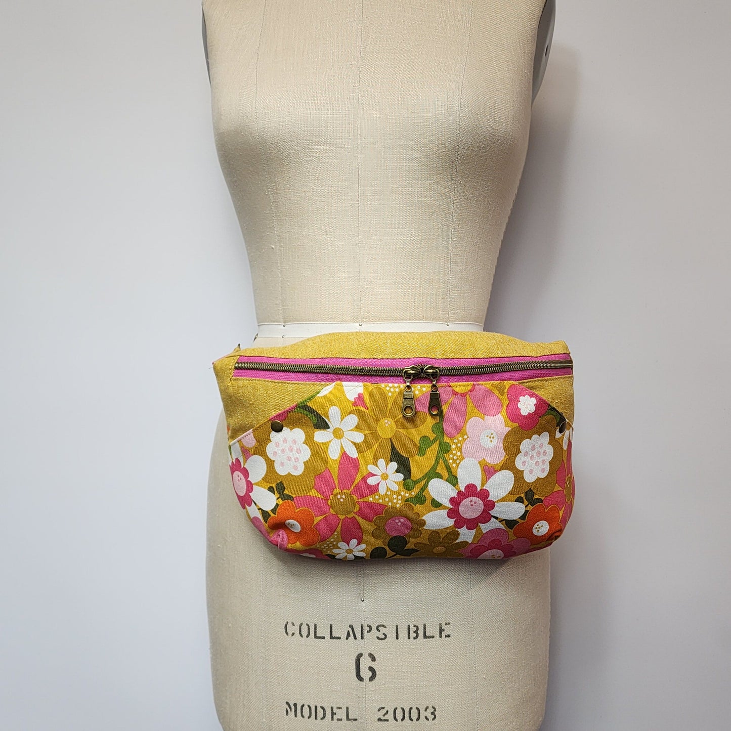 
                  
                    Bigger Fanny Pack in Joyful June Floral Pink
                  
                