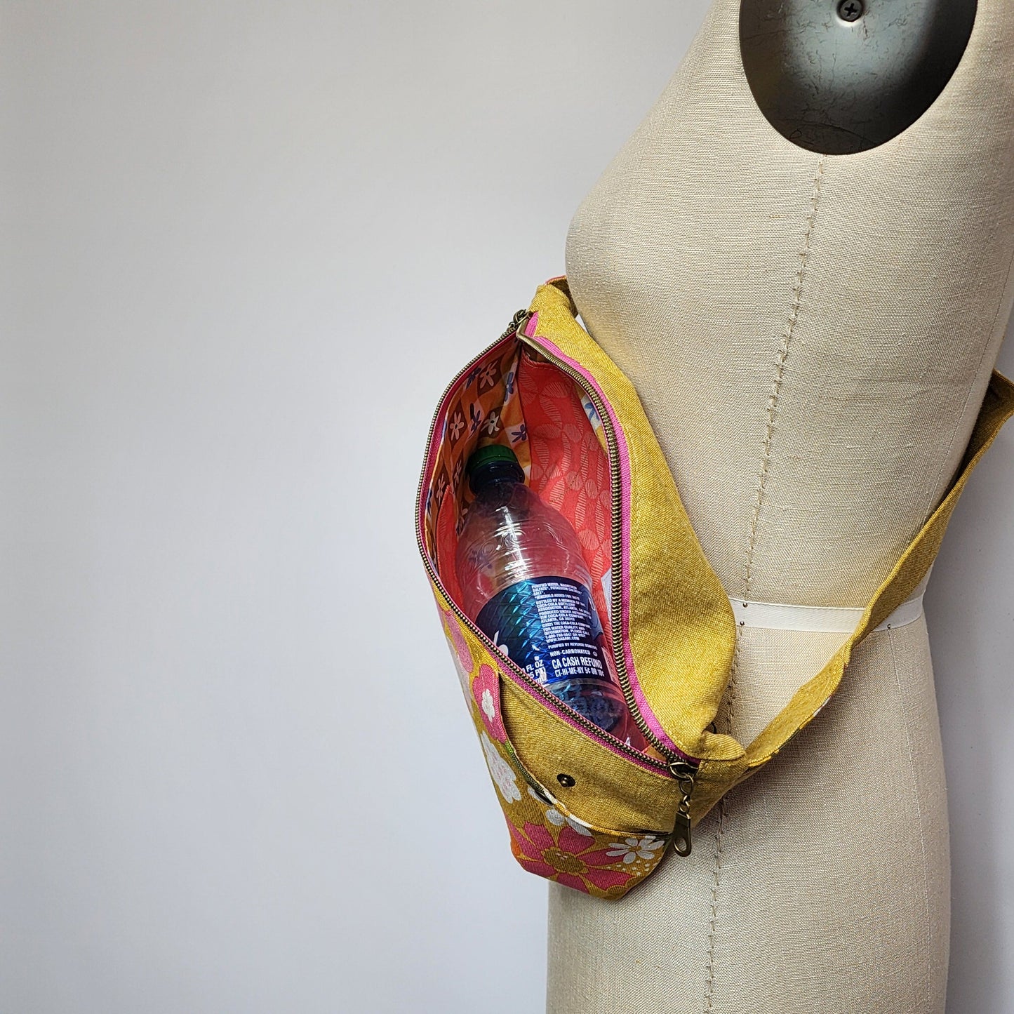 
                  
                    Bigger Fanny Pack in Joyful June Floral Pink
                  
                