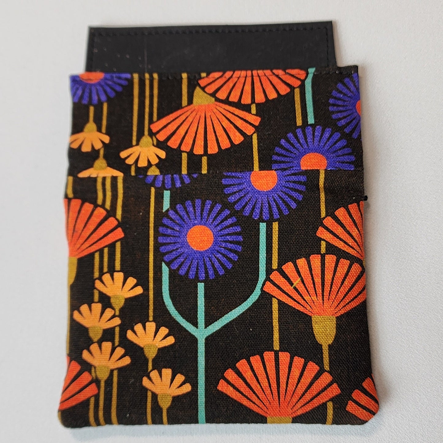 
                  
                    Card Wallet in Dark Floral
                  
                