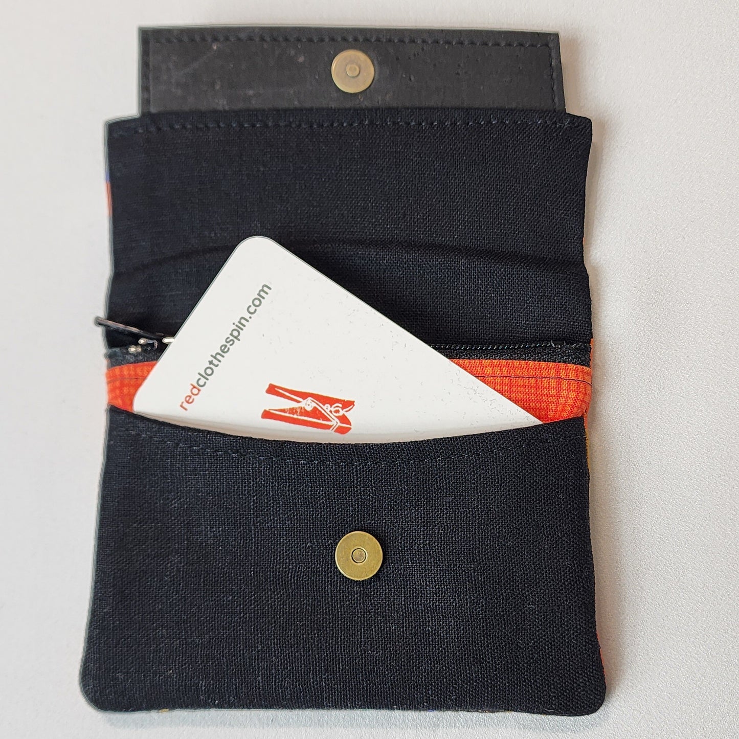 
                  
                    Card Wallet in Dark Floral
                  
                