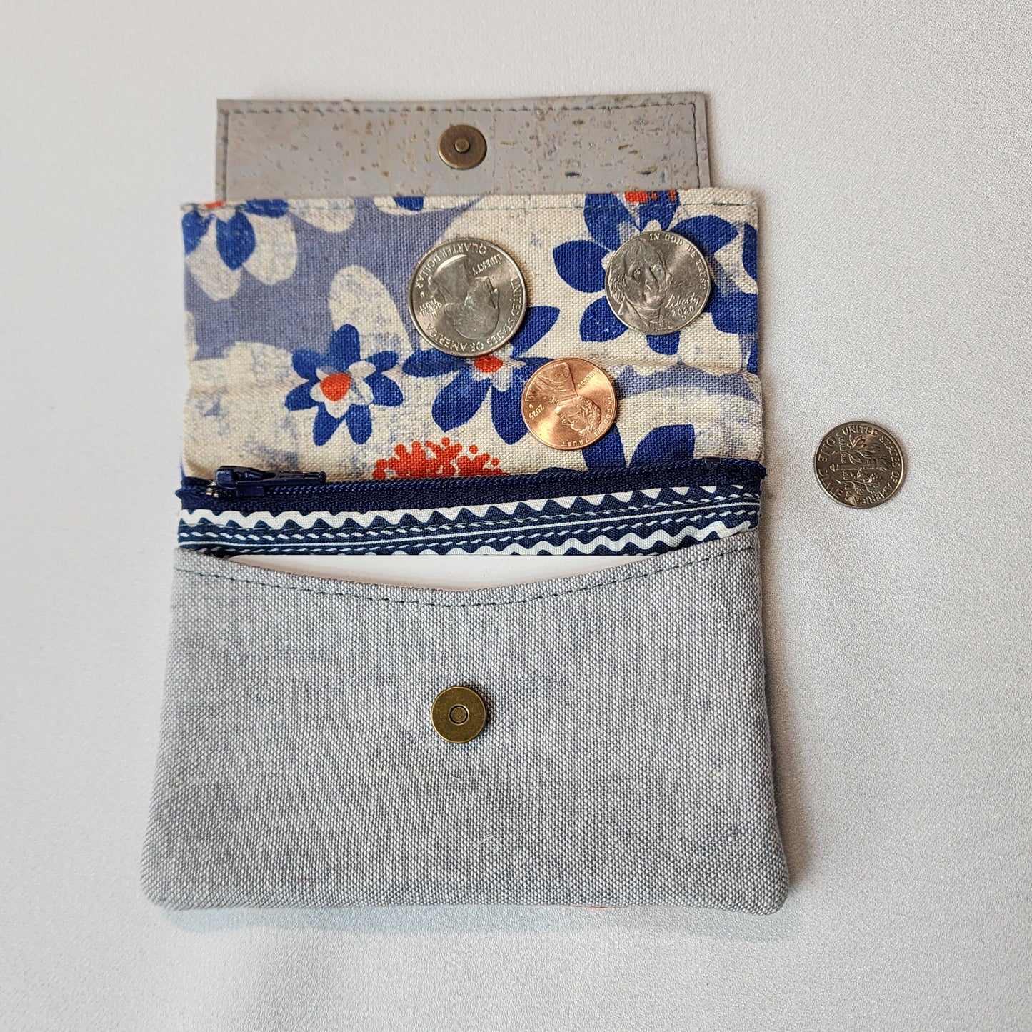 
                  
                    Card Wallet in Fresh Flowers
                  
                