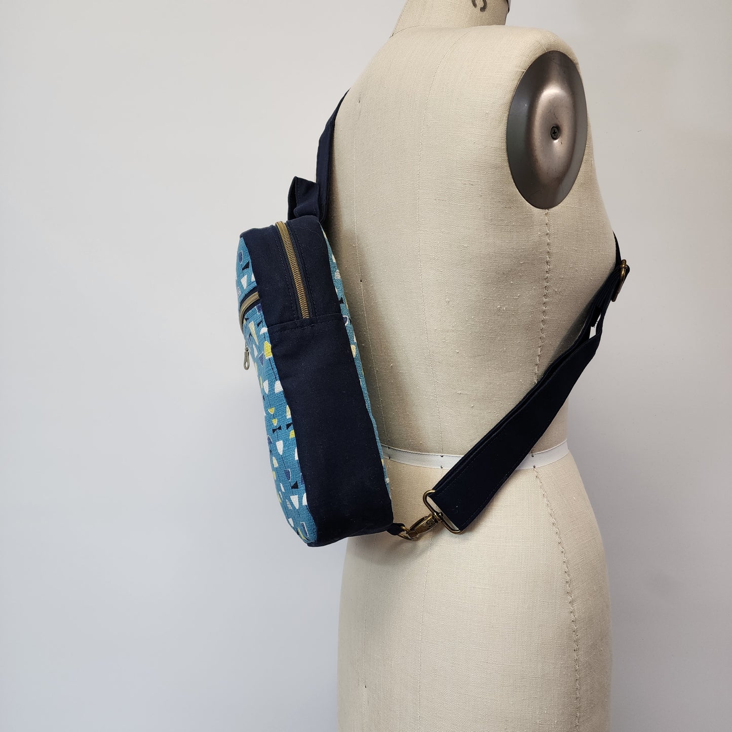 
                  
                    Sling Cross Body Bag in Anya Barkcloth
                  
                