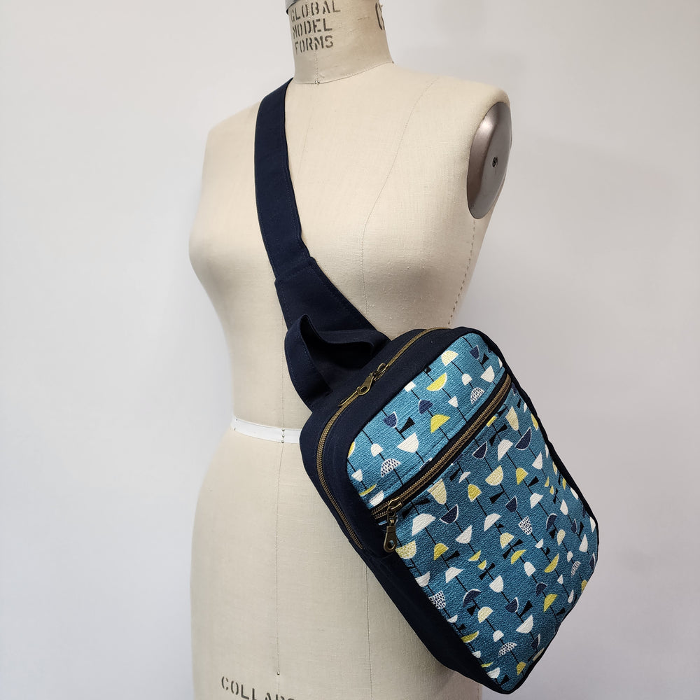 
                  
                    Sling Cross Body Bag in Anya Barkcloth
                  
                