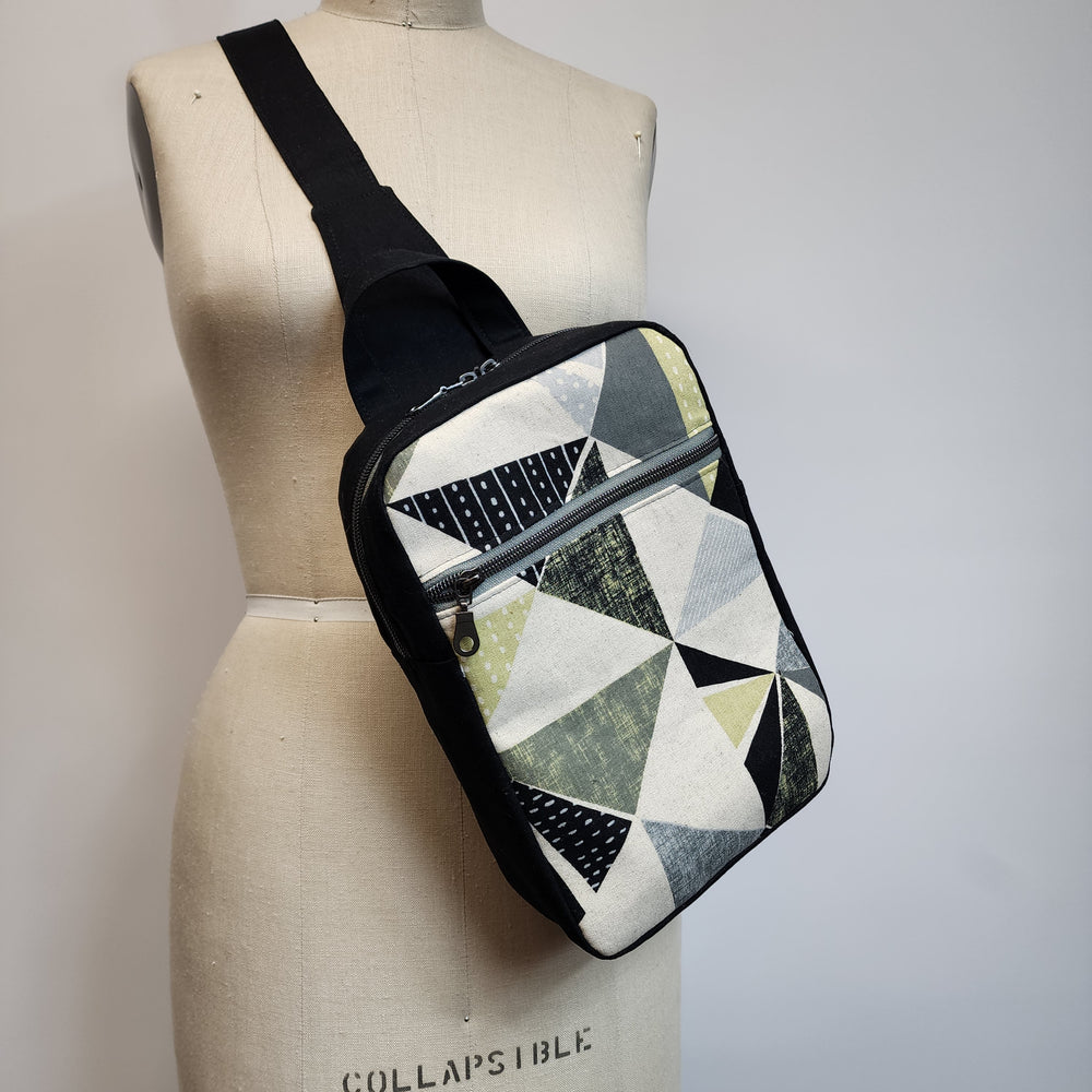 
                  
                    Sling Cross Body Bag in Mod Geometric
                  
                