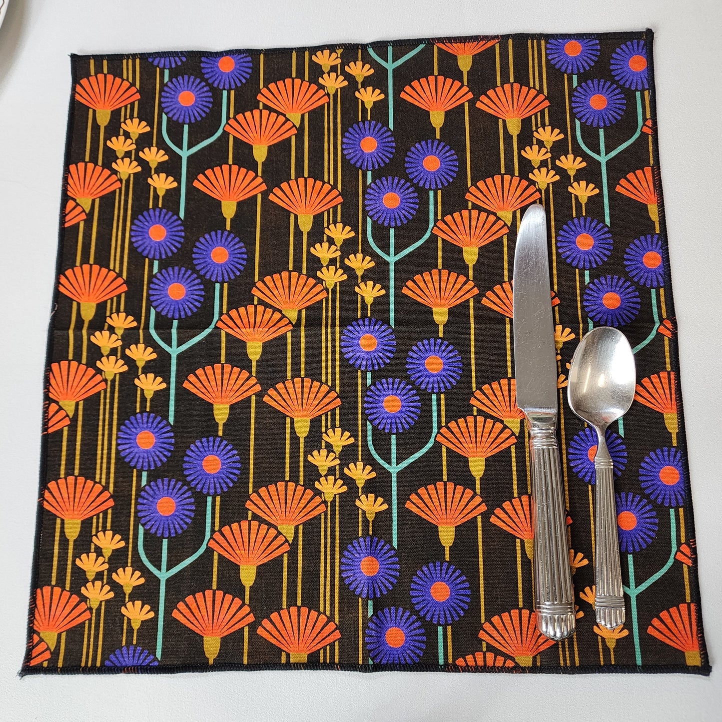
                  
                    Dinner Napkin Set in Organic Cotton Spooky Hollow 2
                  
                