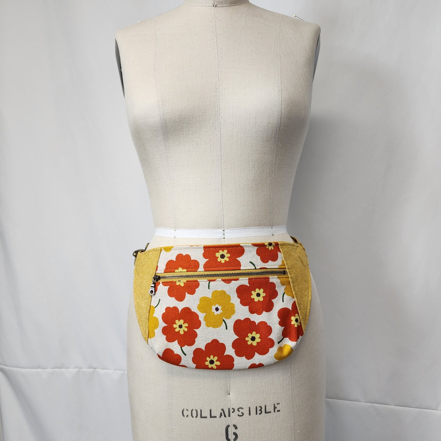 
                  
                    Fanny Pack in Orange and Yellow Retro Floral
                  
                