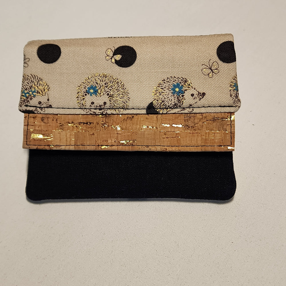 Golden Hedgehogs Card Wallet