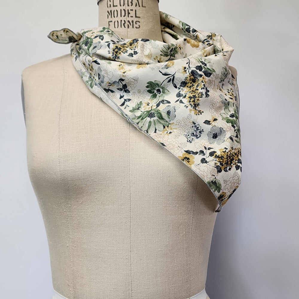 
                  
                    Square Cotton Lawn Scarf in Field
                  
                