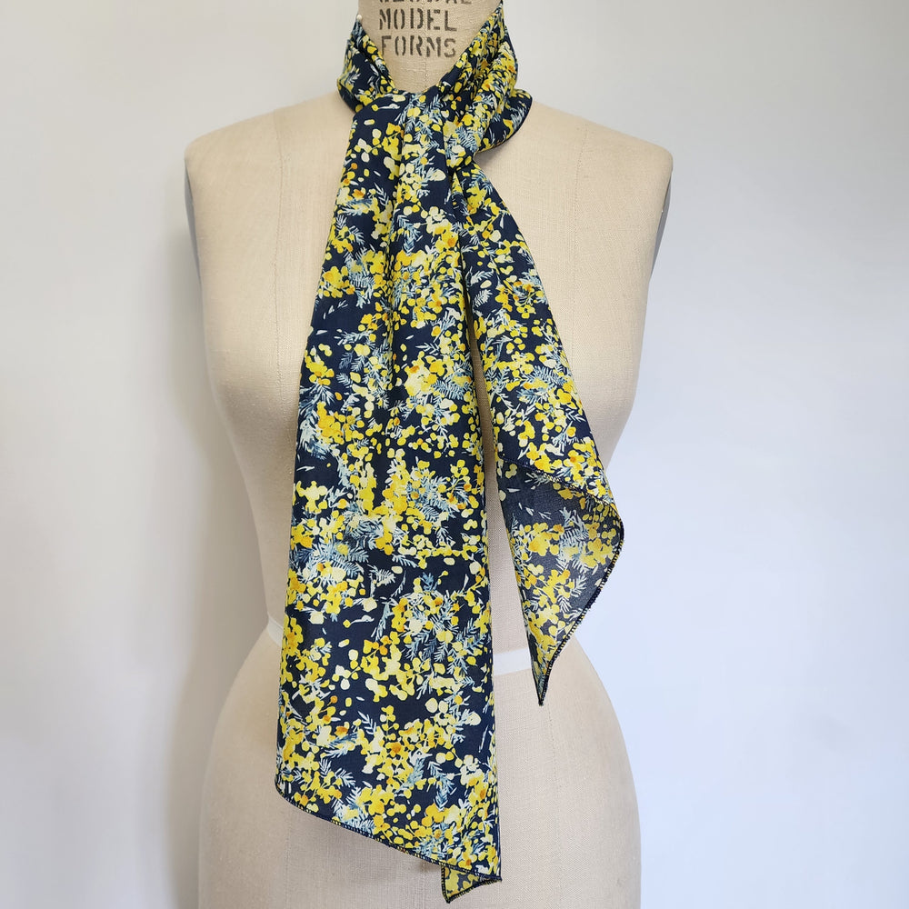 
                  
                    Long Cotton Lawn Scarf in Forsythia
                  
                