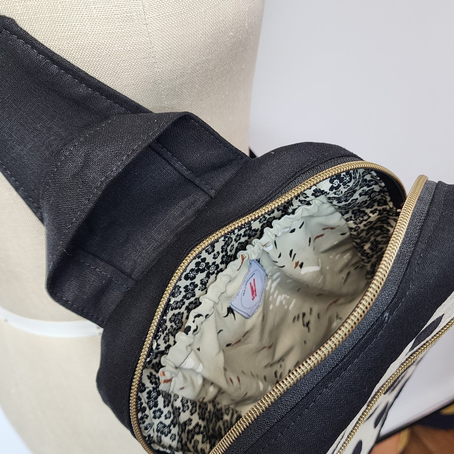 
                  
                    Sling Cross Body Bag in Kitty Spots
                  
                