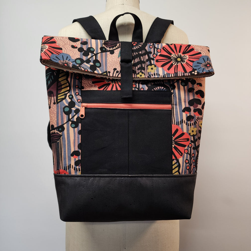 
                  
                    Backpack Bag in Way of Flowers
                  
                